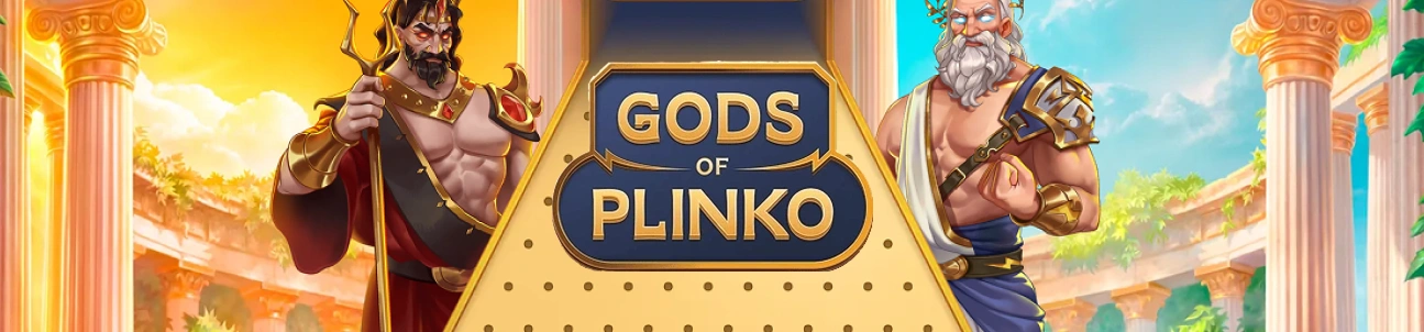 Gods of Plinko Banner ancho.